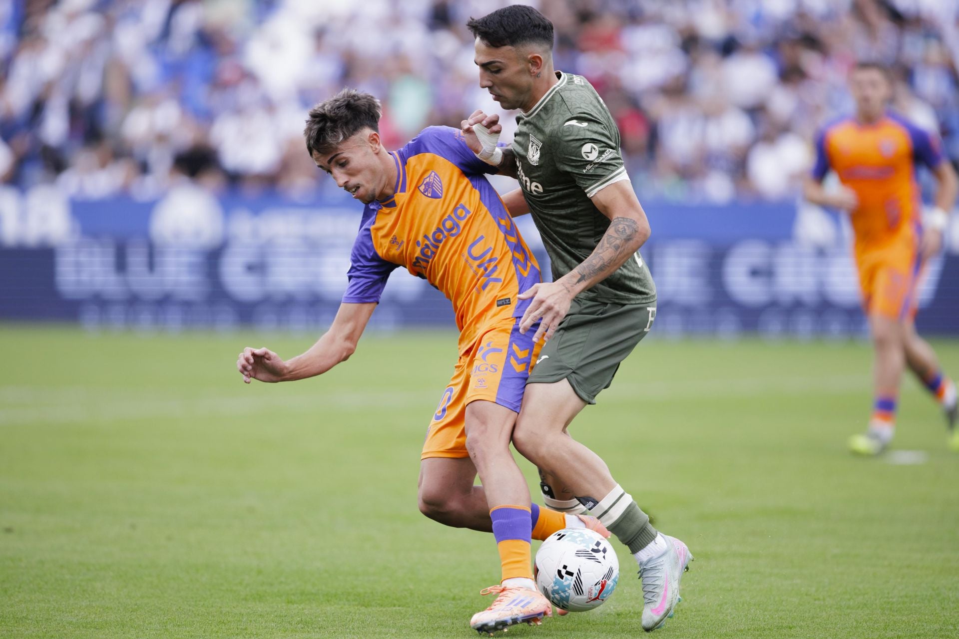 Las mejores fotos del Leganés-Málaga