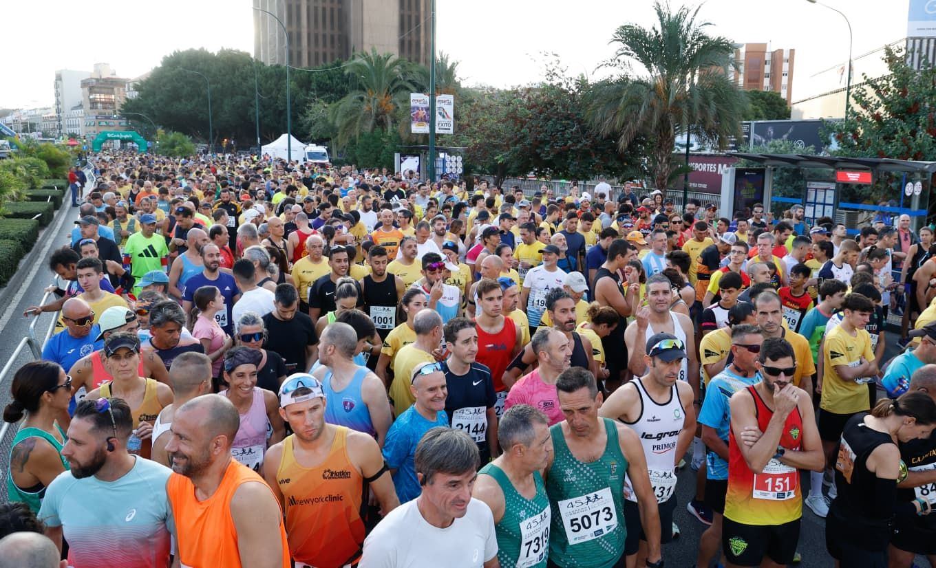 Las mejores imágenes de la Carrera Urbana Ciudad de Málaga