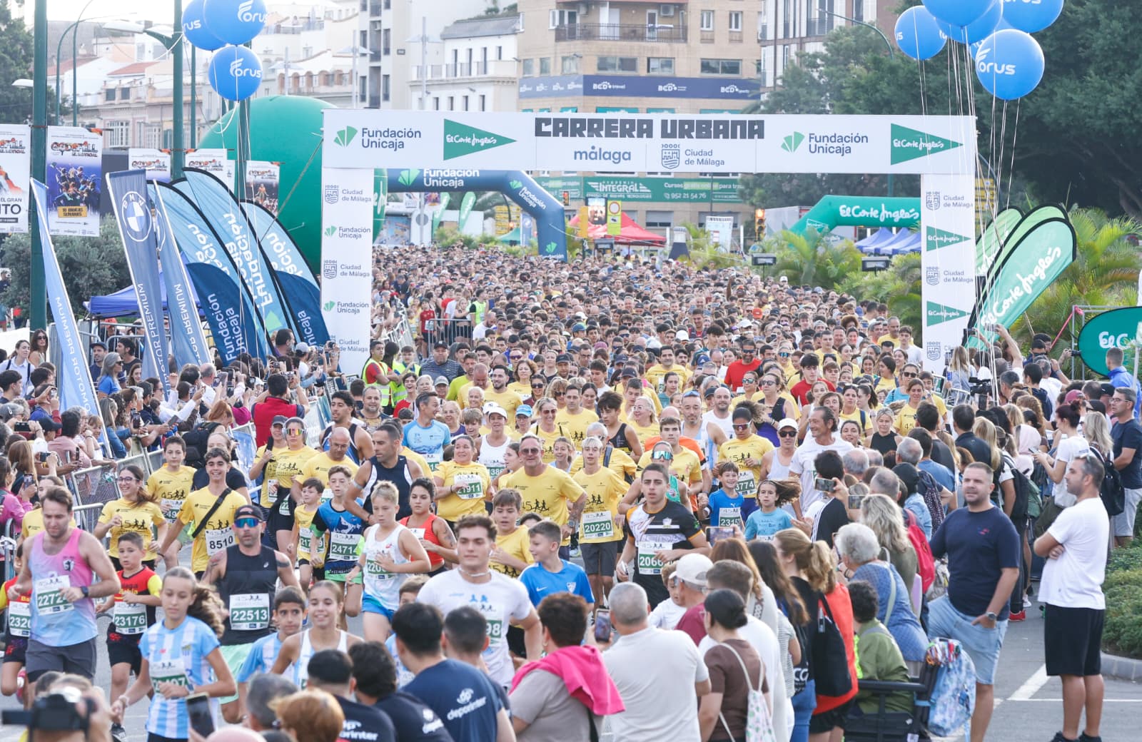 Las mejores imágenes de la Carrera Urbana Ciudad de Málaga