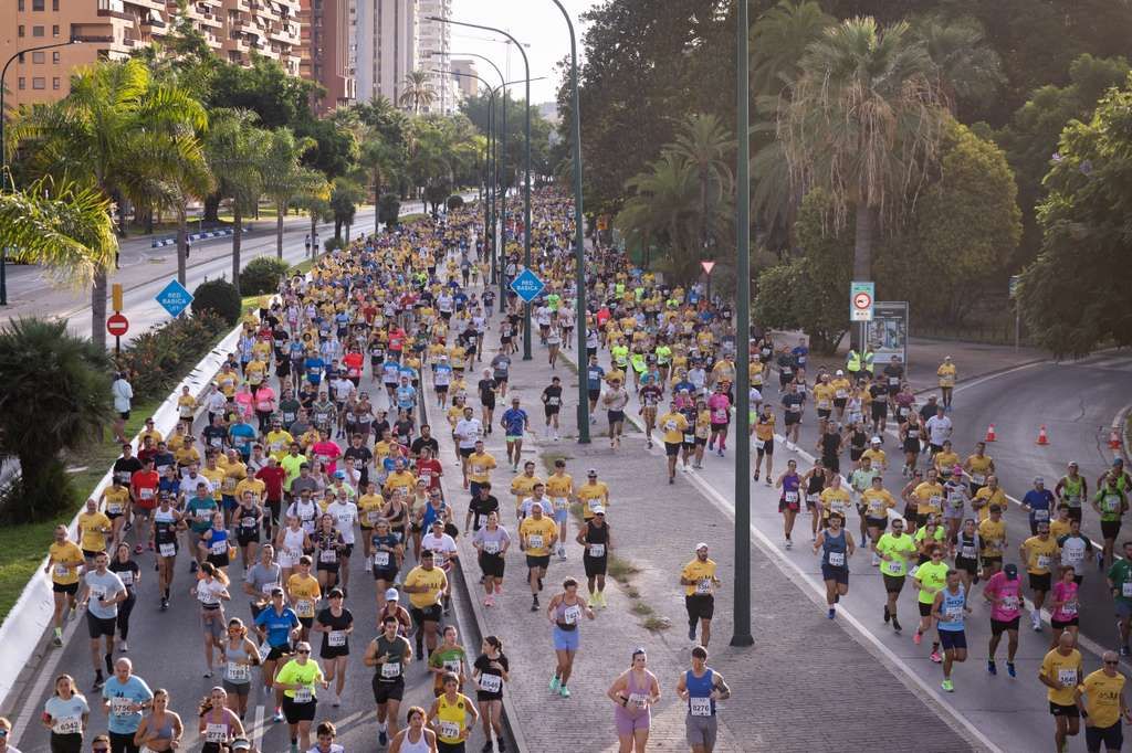 Las mejores imágenes de la Carrera Urbana Ciudad de Málaga