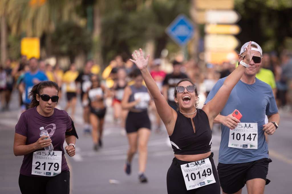 Las mejores imágenes de la Carrera Urbana Ciudad de Málaga