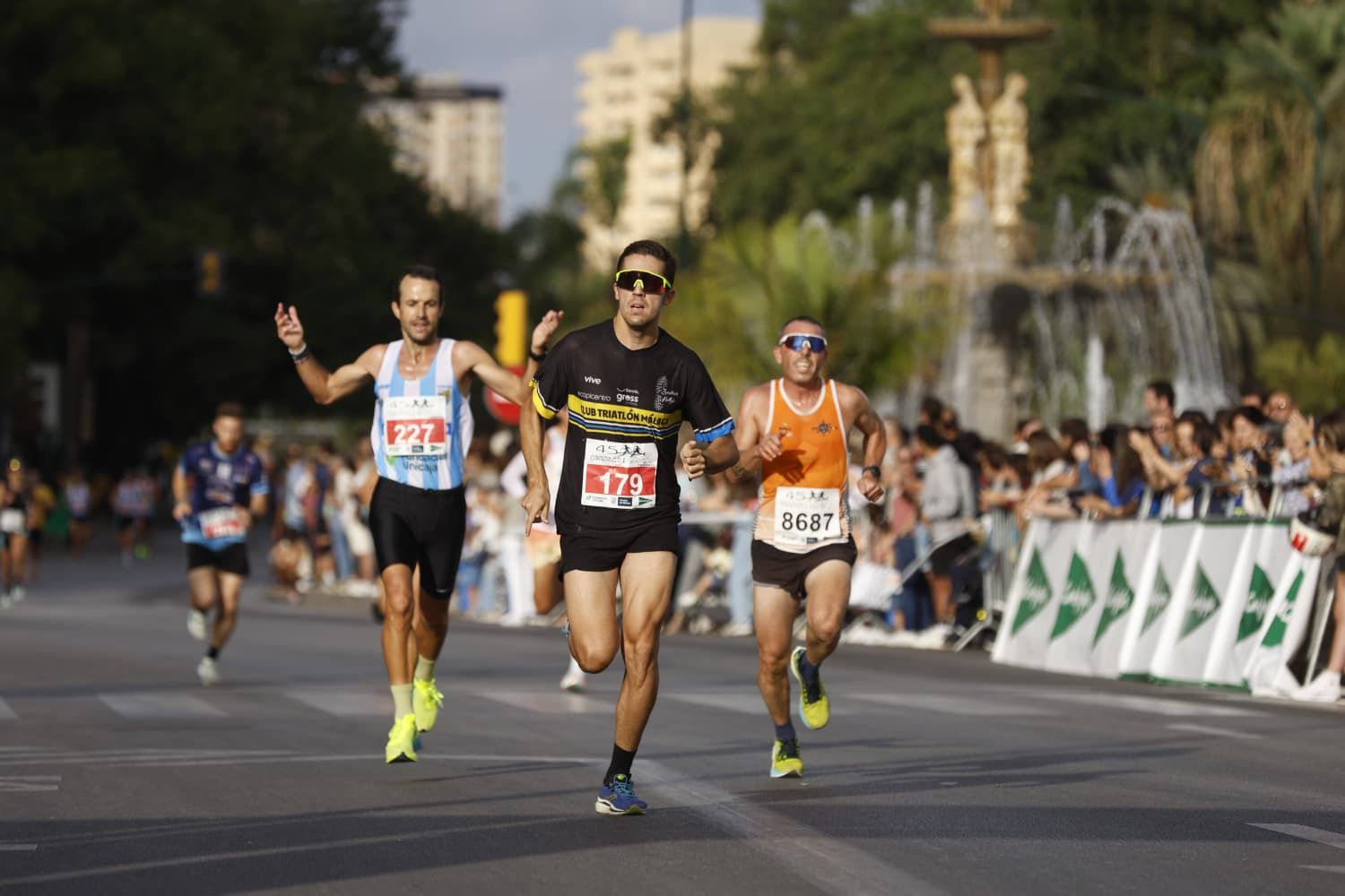 Las mejores imágenes de la Carrera Urbana Ciudad de Málaga
