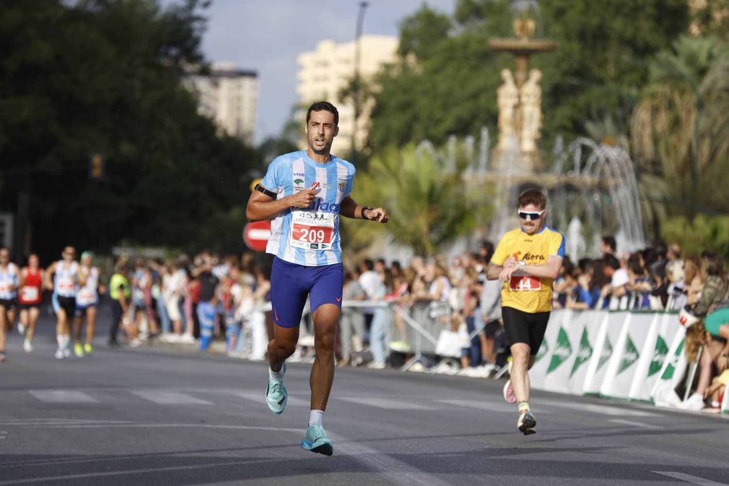 Las mejores imágenes de la Carrera Urbana Ciudad de Málaga