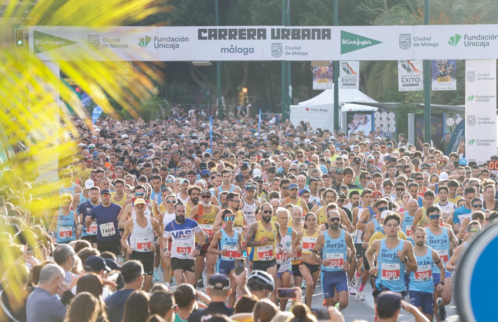 Las mejores imágenes de la Carrera Urbana Ciudad de Málaga