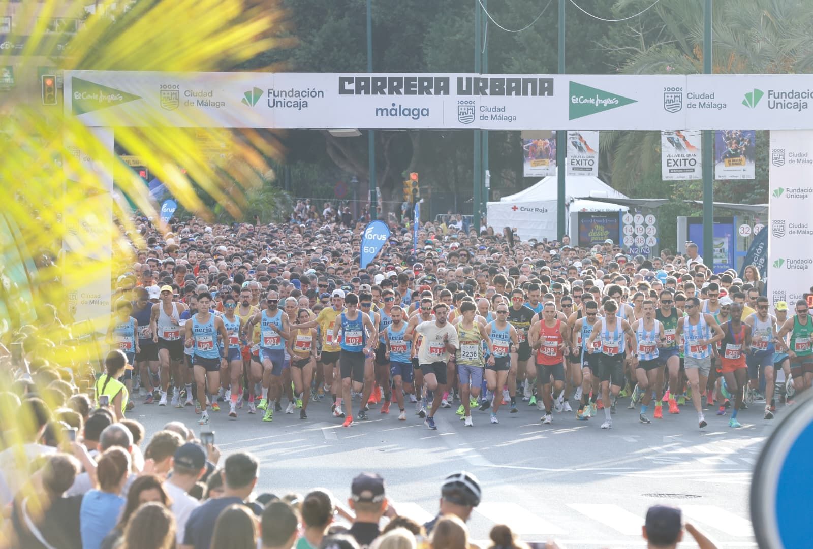 Las mejores imágenes de la Carrera Urbana Ciudad de Málaga