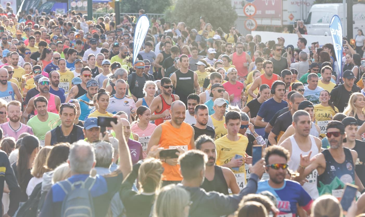 Las mejores imágenes de la Carrera Urbana Ciudad de Málaga