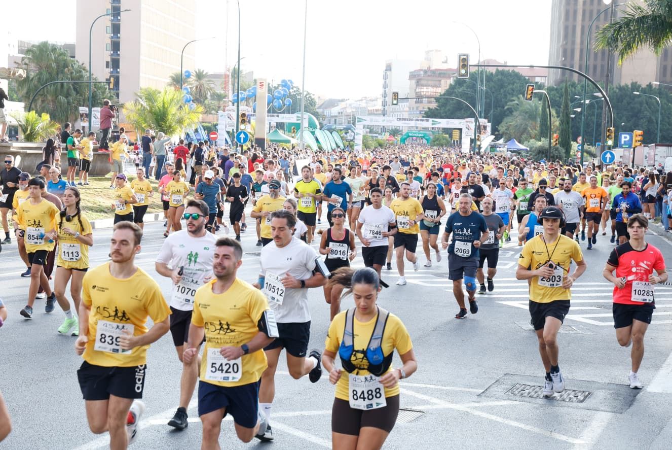 Las mejores imágenes de la Carrera Urbana Ciudad de Málaga