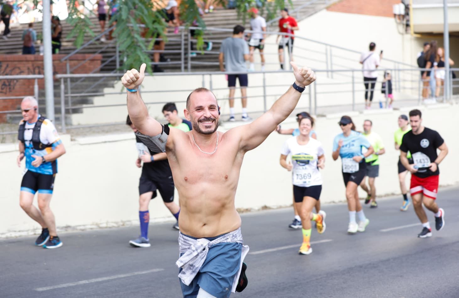 Las mejores imágenes de la Carrera Urbana Ciudad de Málaga