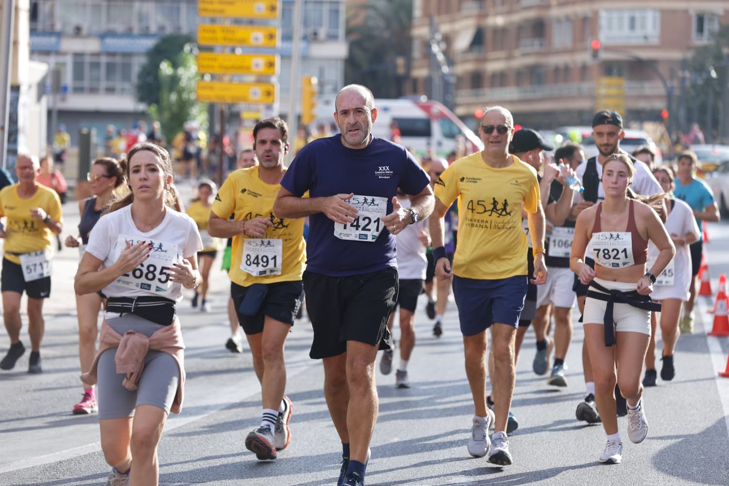 Las mejores imágenes de la Carrera Urbana Ciudad de Málaga