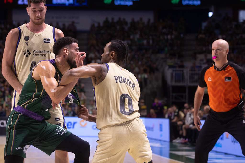 Las mejores imágenes del Unicaja-Barcelona