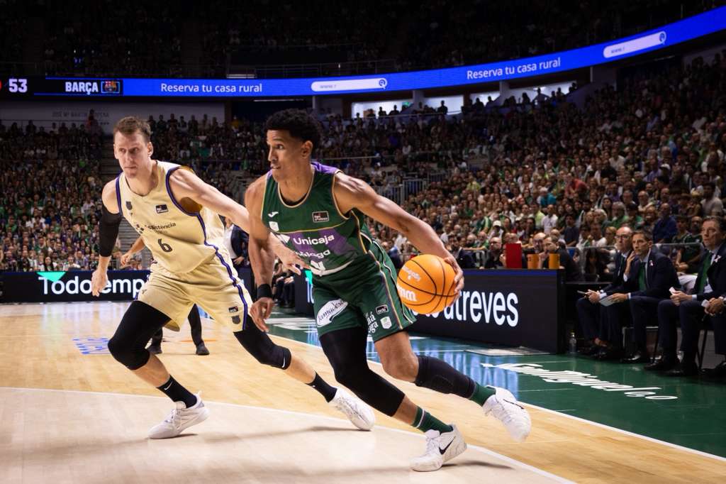 Las mejores imágenes del Unicaja-Barcelona