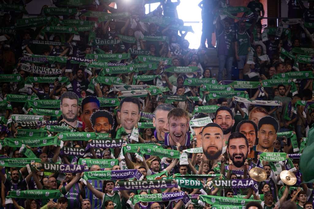 Las mejores imágenes del Unicaja-Barcelona