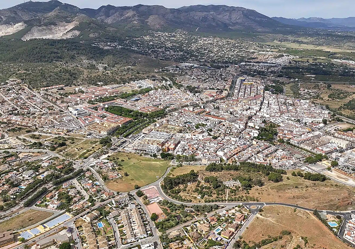 Vista aérea de Alhaurín de la Torre.