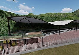 Imagen del proyecto de puesta en valor del yacimiento de las piletas romanas de Torremuelle.