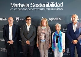 Muñoz ha inaugurado la jornada 'Sostenibilidad en los puertos deportivos del Mediterráneo' celebrada en Puerto Banús.