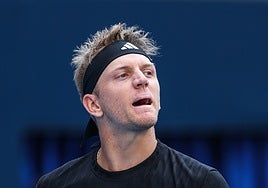 Alejandro Davidovich, en un torneo reciente.