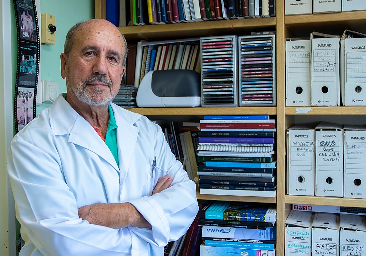 Imagen del virólogo Mariano Esteban, una de las grandes referencias españolas en el ámbito de las vacunas.