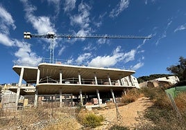 Estado actual de las obras de la residencia del Trapiche.