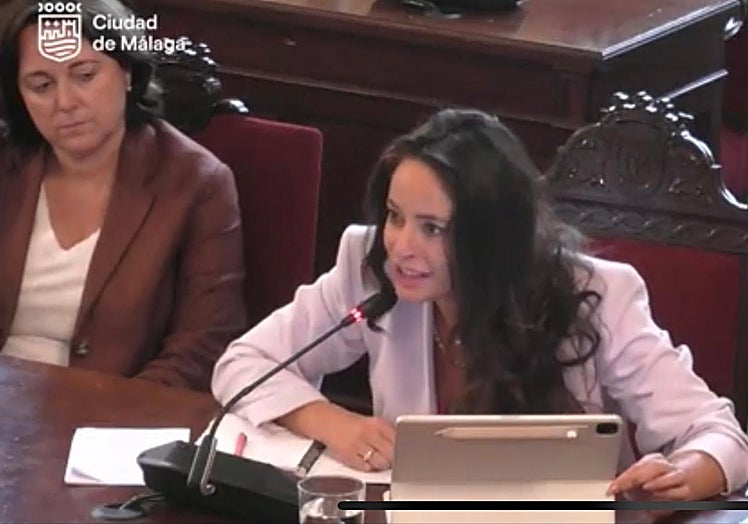 La concejala responsable de Promálaga y del Palacio de Ferias, Alicia Izquierdo.