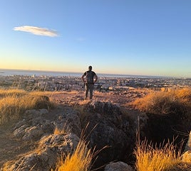 Vista panorámica con las primeras horas del día desde monte Tortuga.