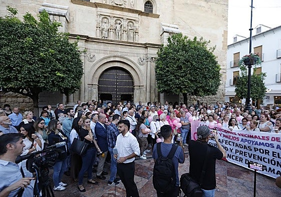Así estaba la plaza de San Sebastián durante la concentración