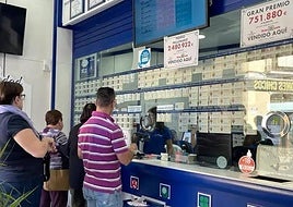 Vendido en Málaga el segundo premio de la Lotería Nacional de este 23 de octubre