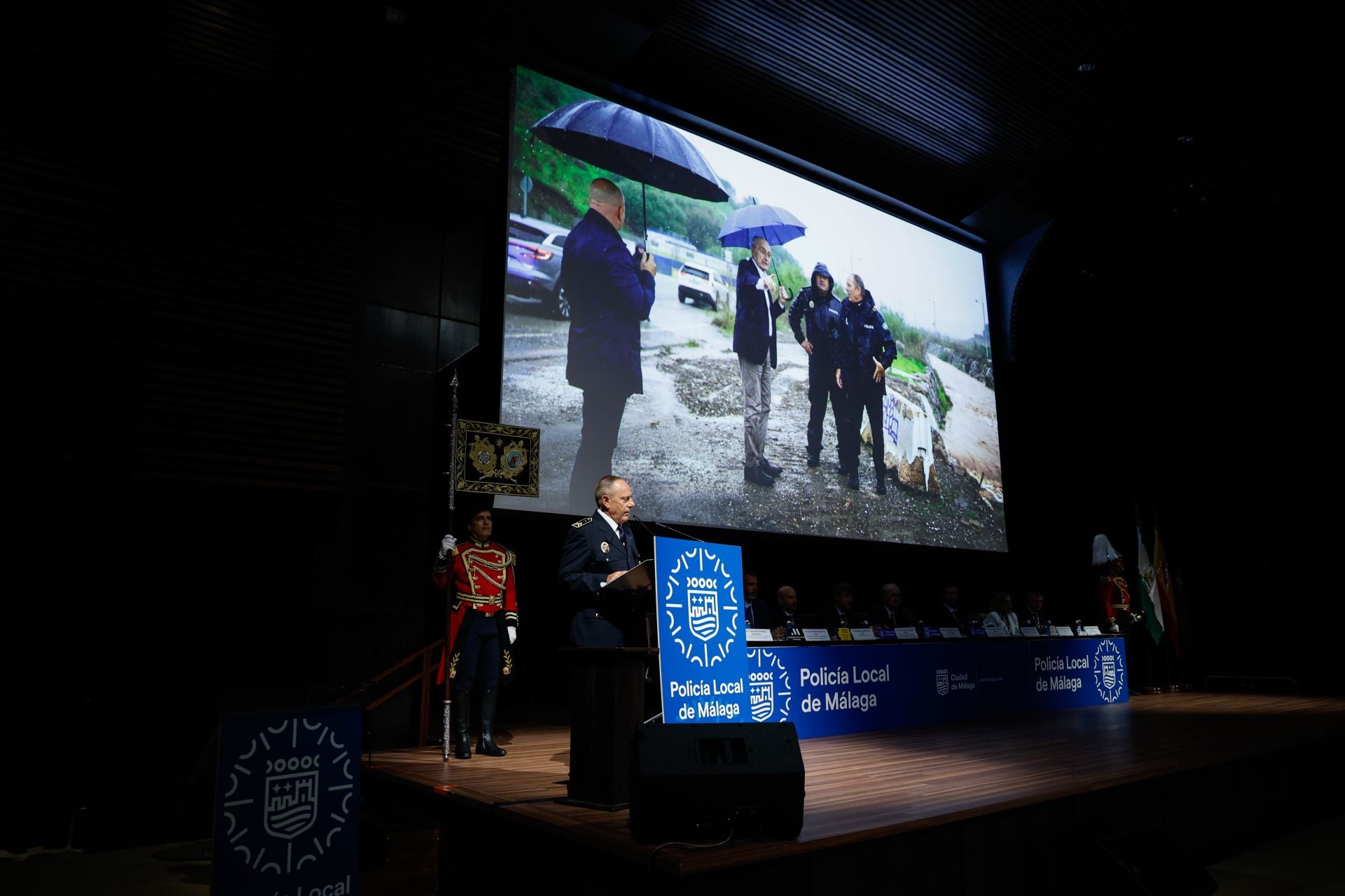 La Policía Local de Málaga celebra los actos del día de su patrón