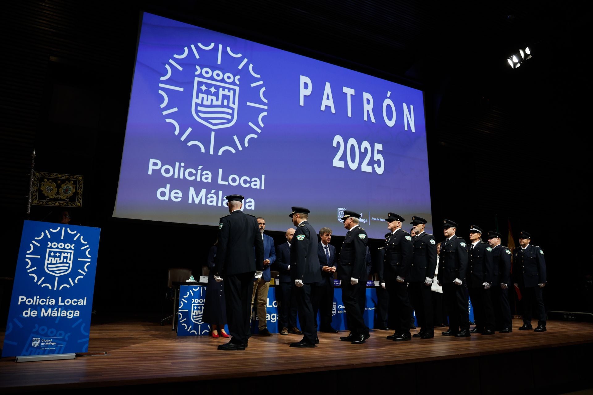 La Policía Local de Málaga celebra los actos del día de su patrón