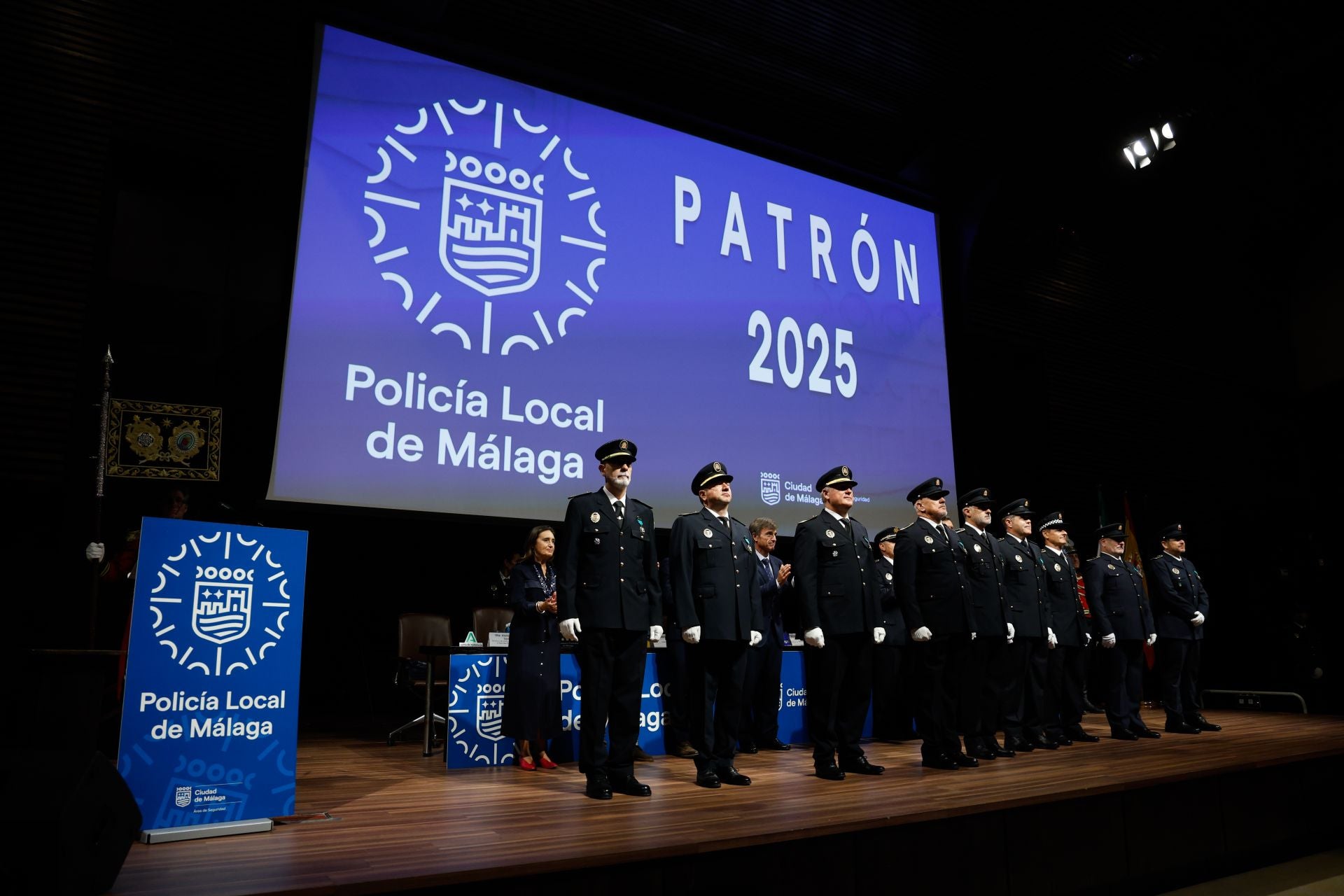 La Policía Local de Málaga celebra los actos del día de su patrón