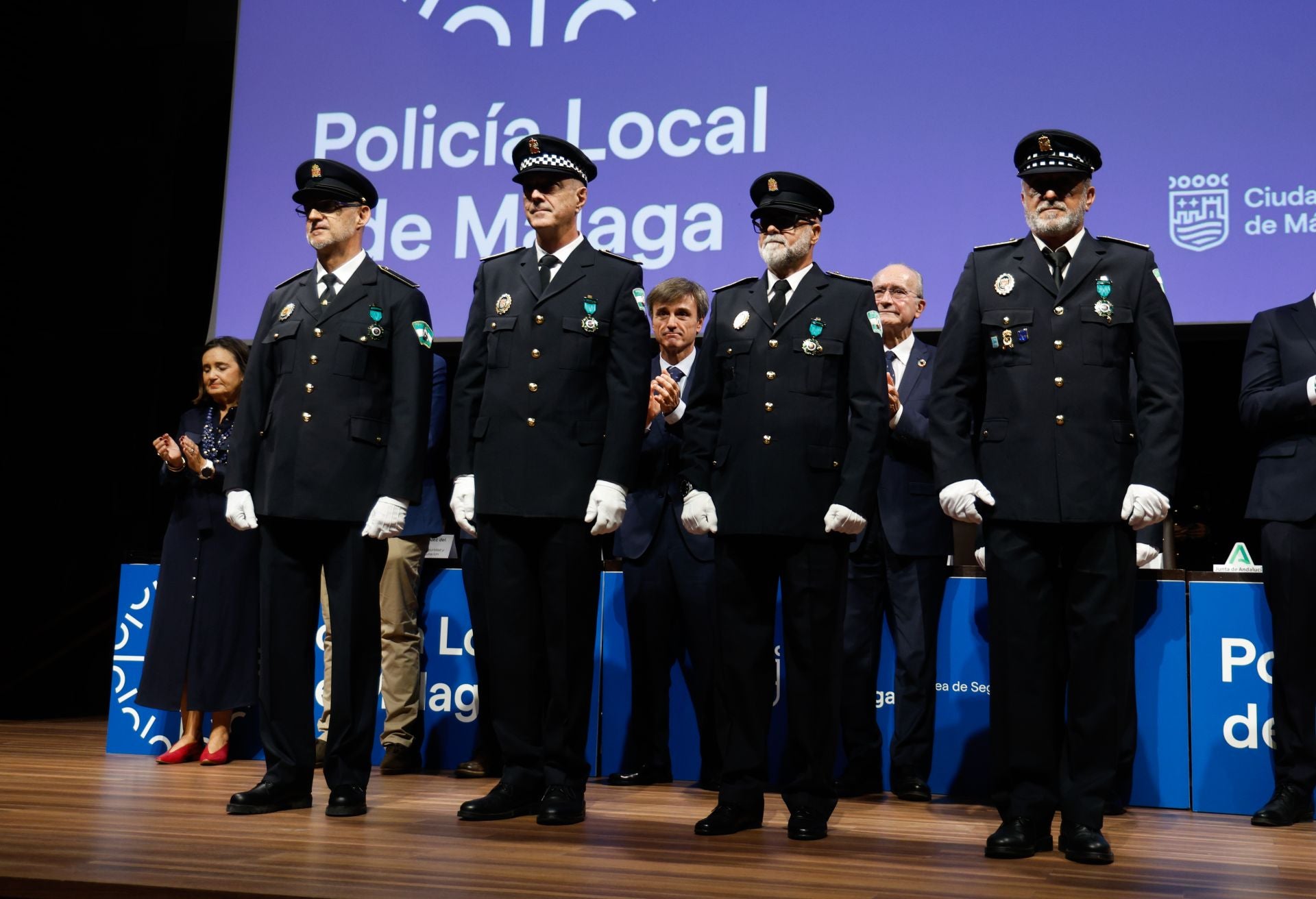 La Policía Local de Málaga celebra los actos del día de su patrón