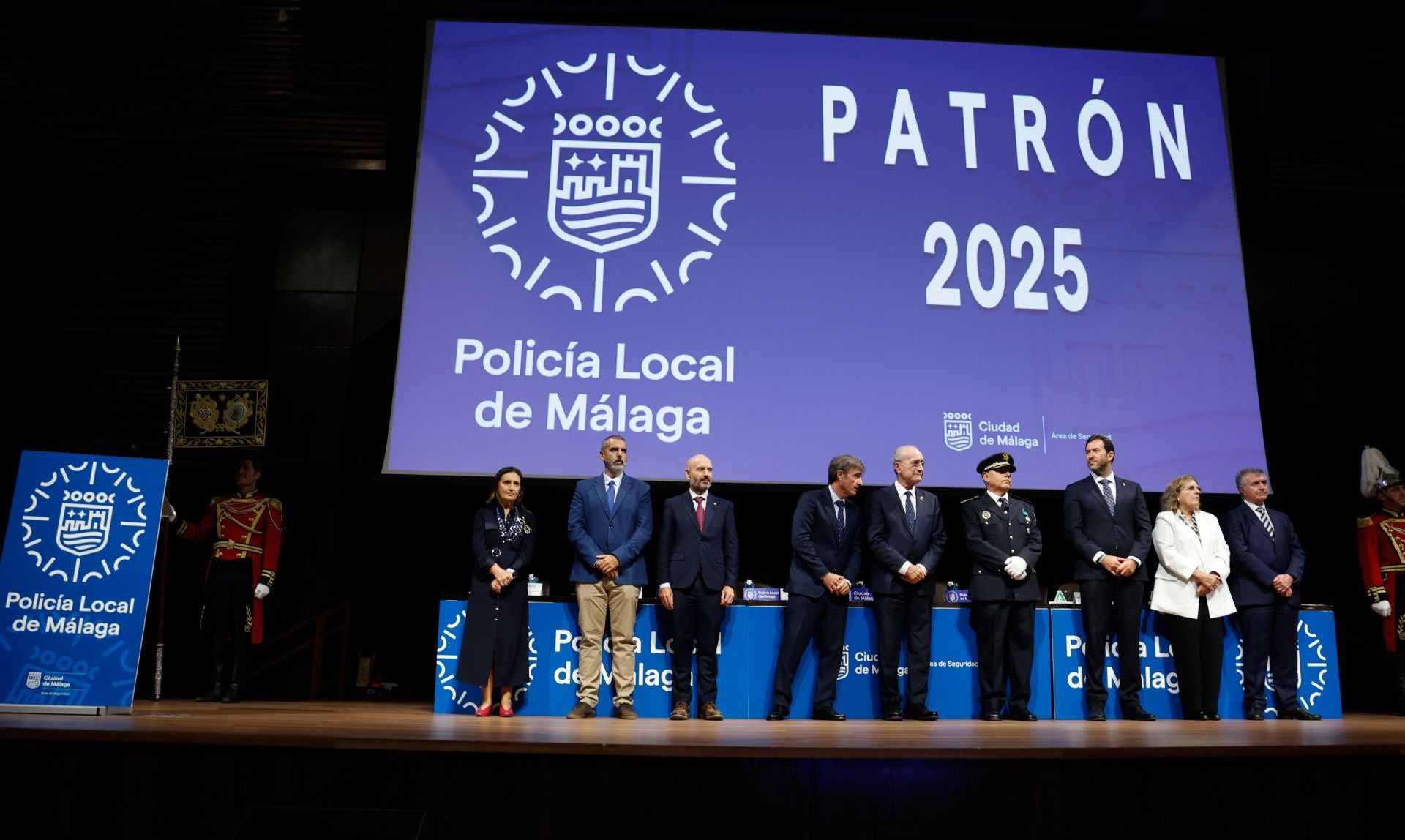 La Policía Local de Málaga celebra los actos del día de su patrón