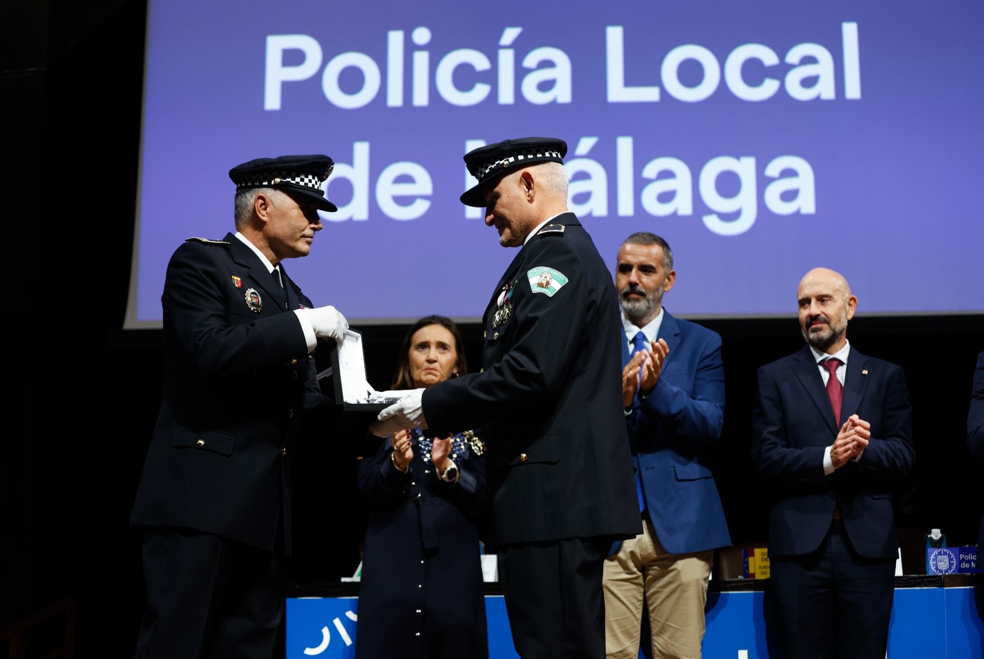 La Policía Local de Málaga celebra los actos del día de su patrón