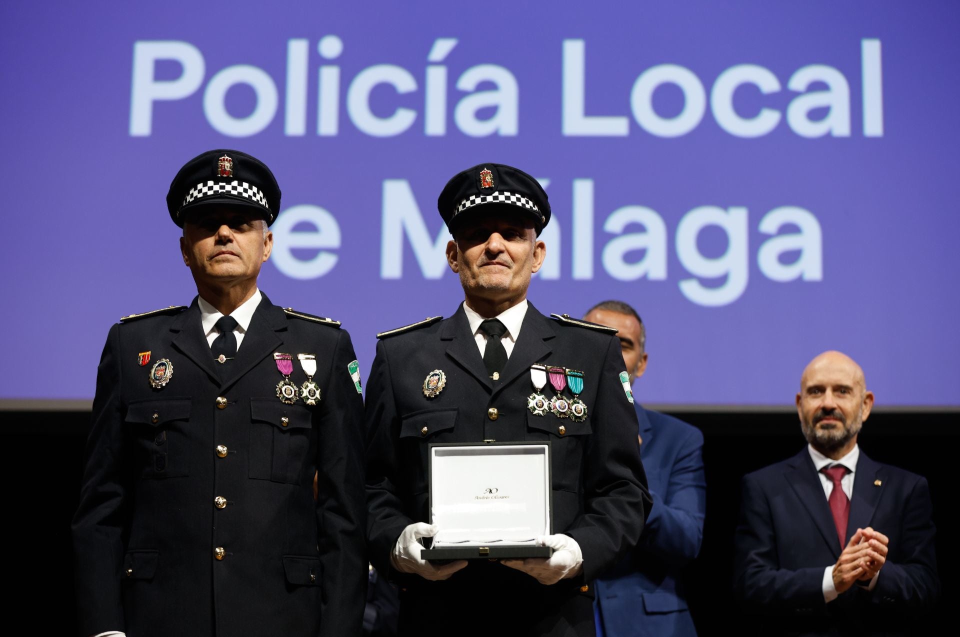 La Policía Local de Málaga celebra los actos del día de su patrón