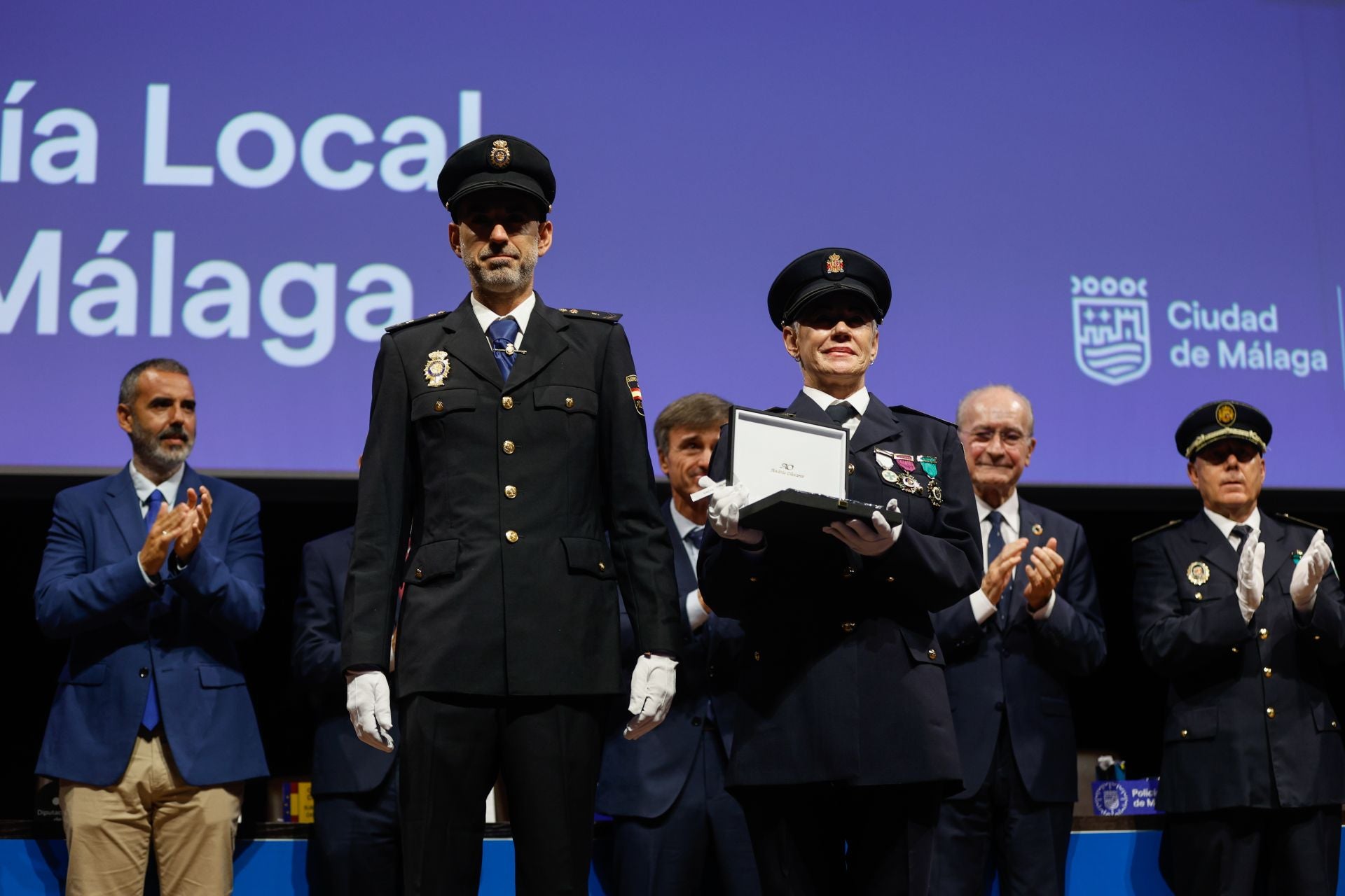 La Policía Local de Málaga celebra los actos del día de su patrón