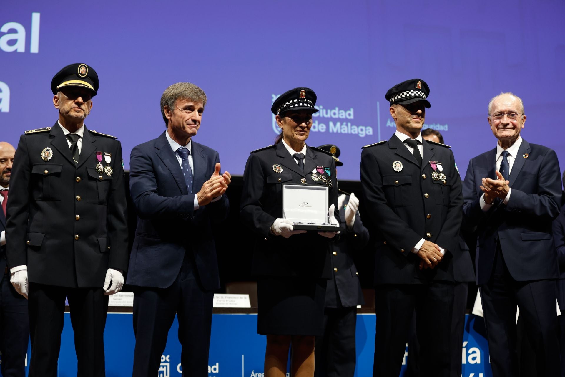 La Policía Local de Málaga celebra los actos del día de su patrón