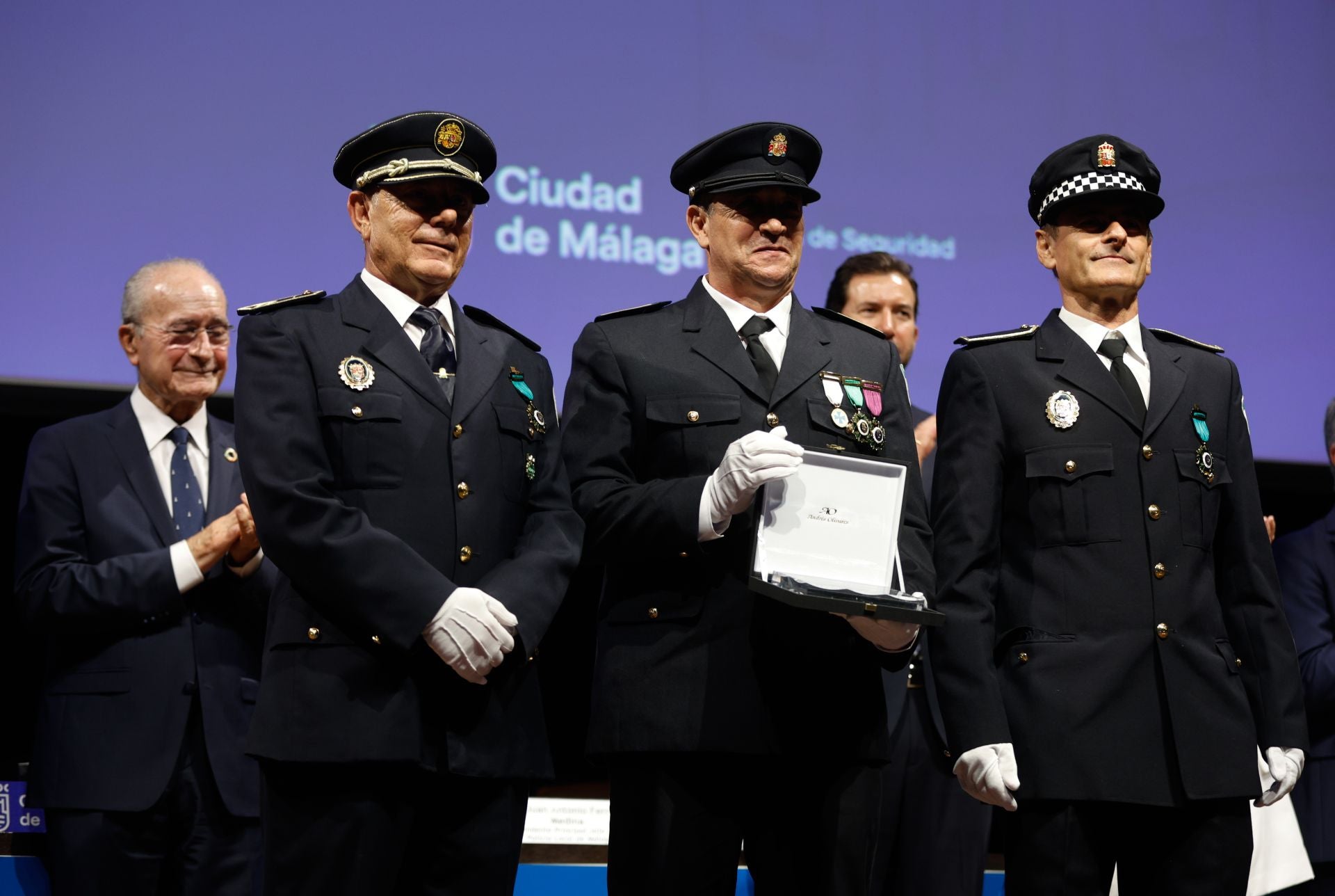 La Policía Local de Málaga celebra los actos del día de su patrón