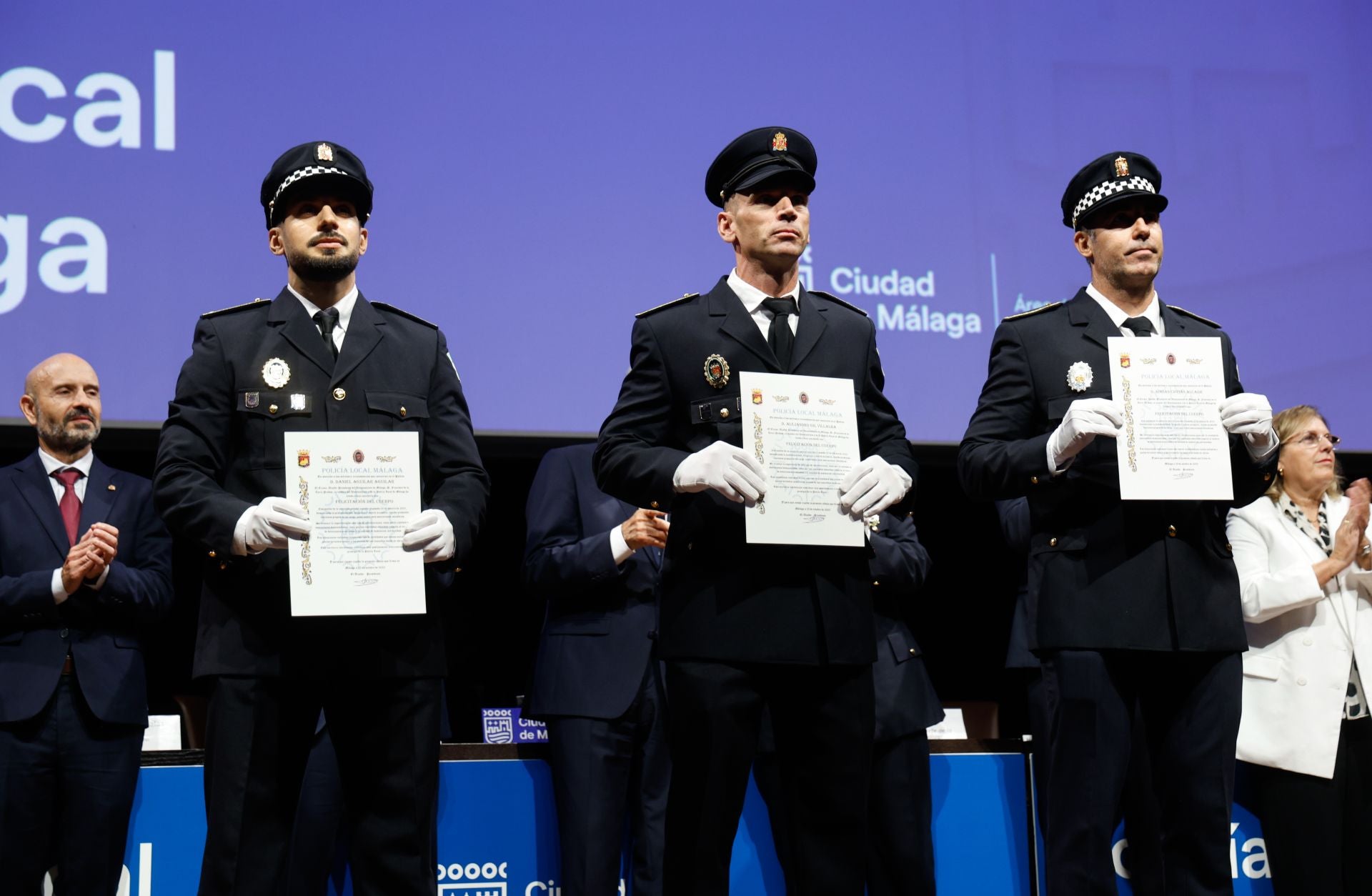 La Policía Local de Málaga celebra los actos del día de su patrón