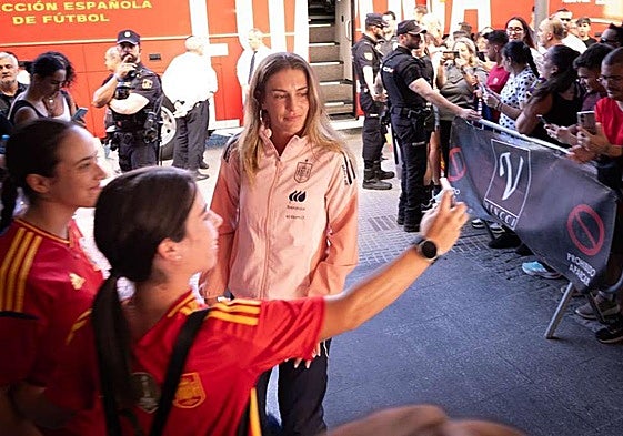 Las fotos de la selección española femenina de fútbol en Málaga