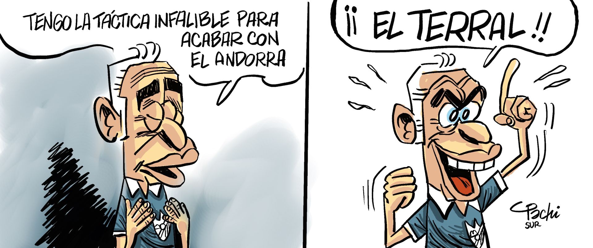 La actualidad deportiva del mes de octubre, en las viñetas de Pachi