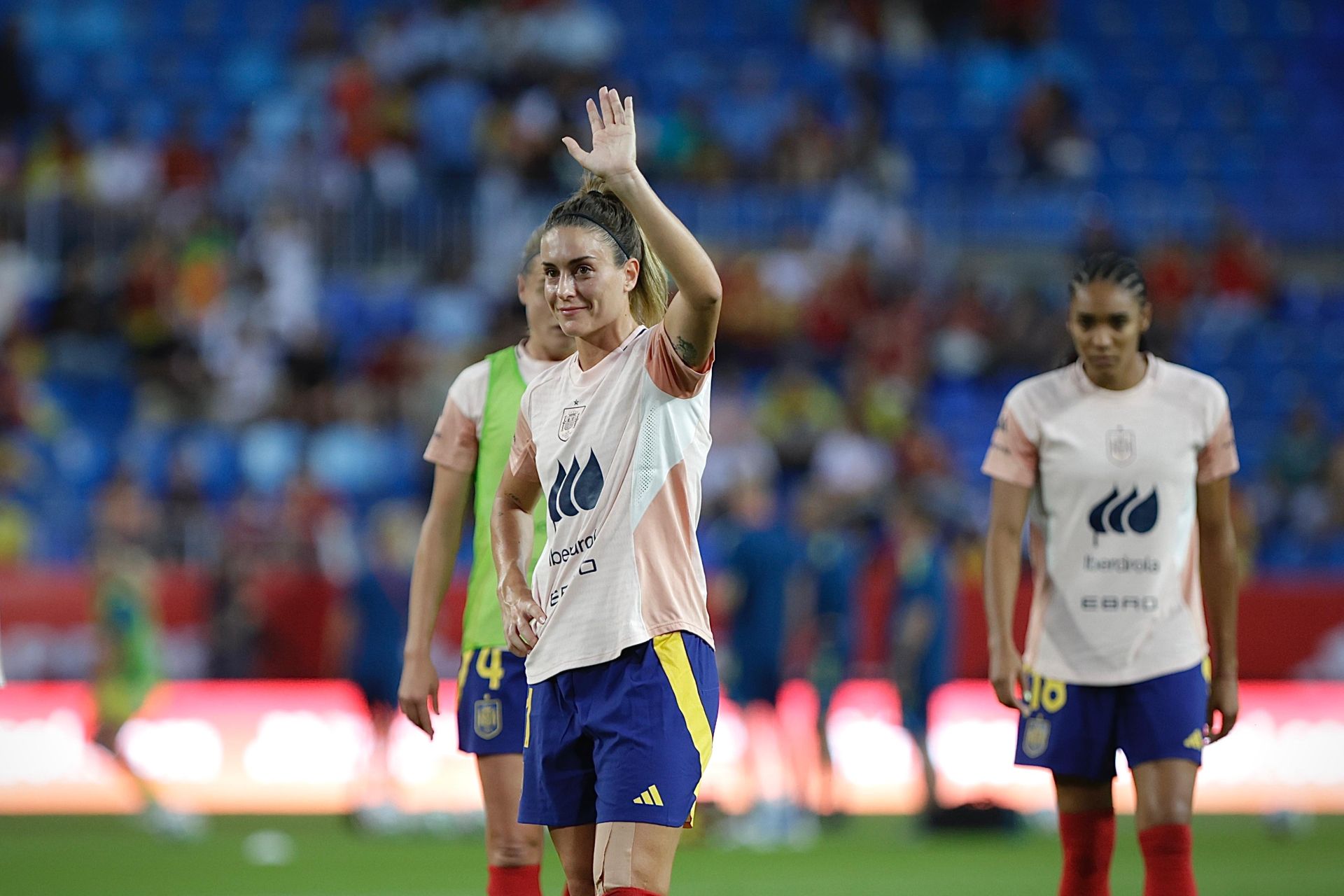 El España-Suecia jugado en Málaga, en imágenes