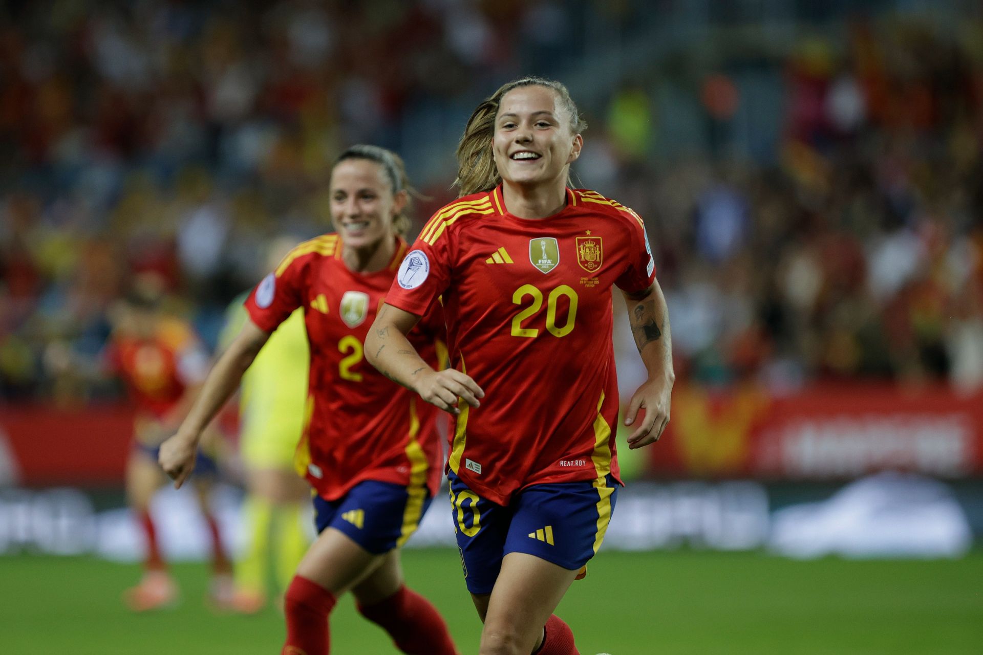 El España-Suecia jugado en Málaga, en imágenes