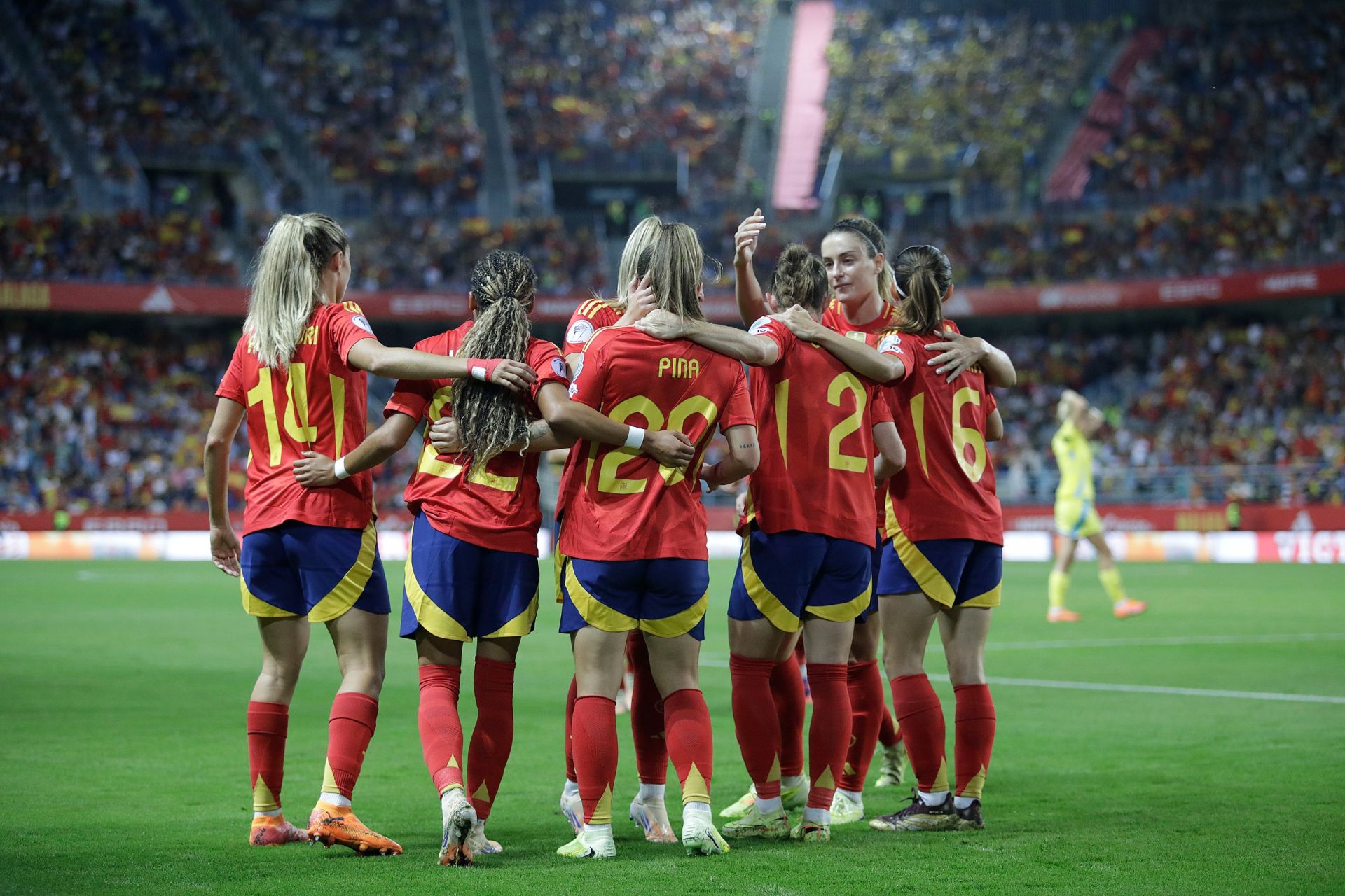 El España-Suecia jugado en Málaga, en imágenes