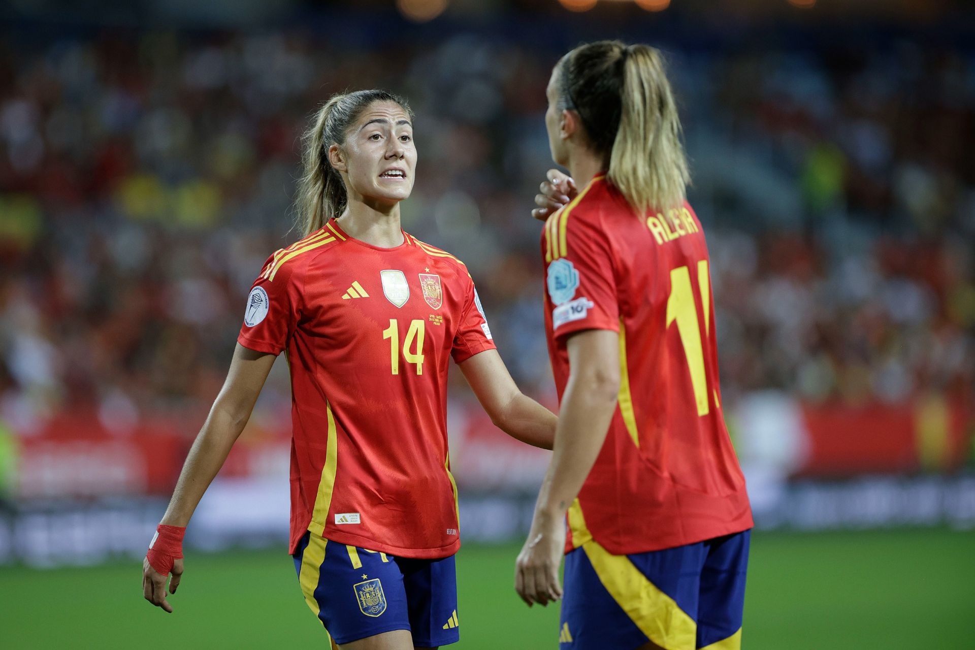 El España-Suecia jugado en Málaga, en imágenes