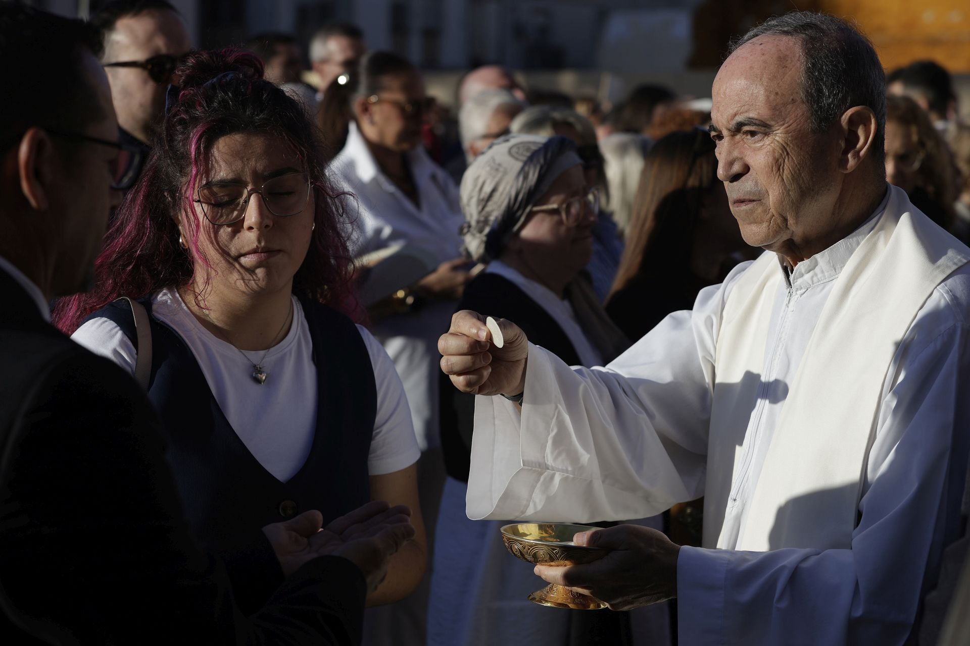 Detalles de la misa y su posterior traslado.