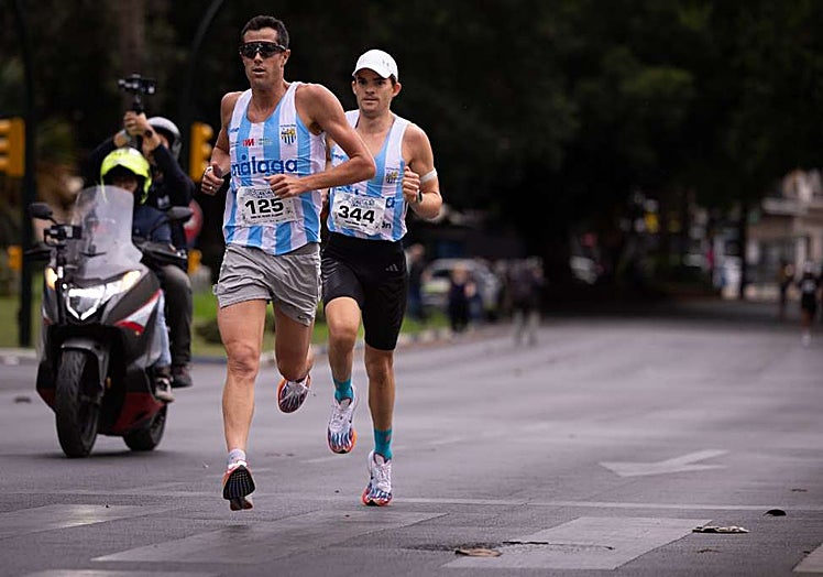 Otra instantánea de la carrera.