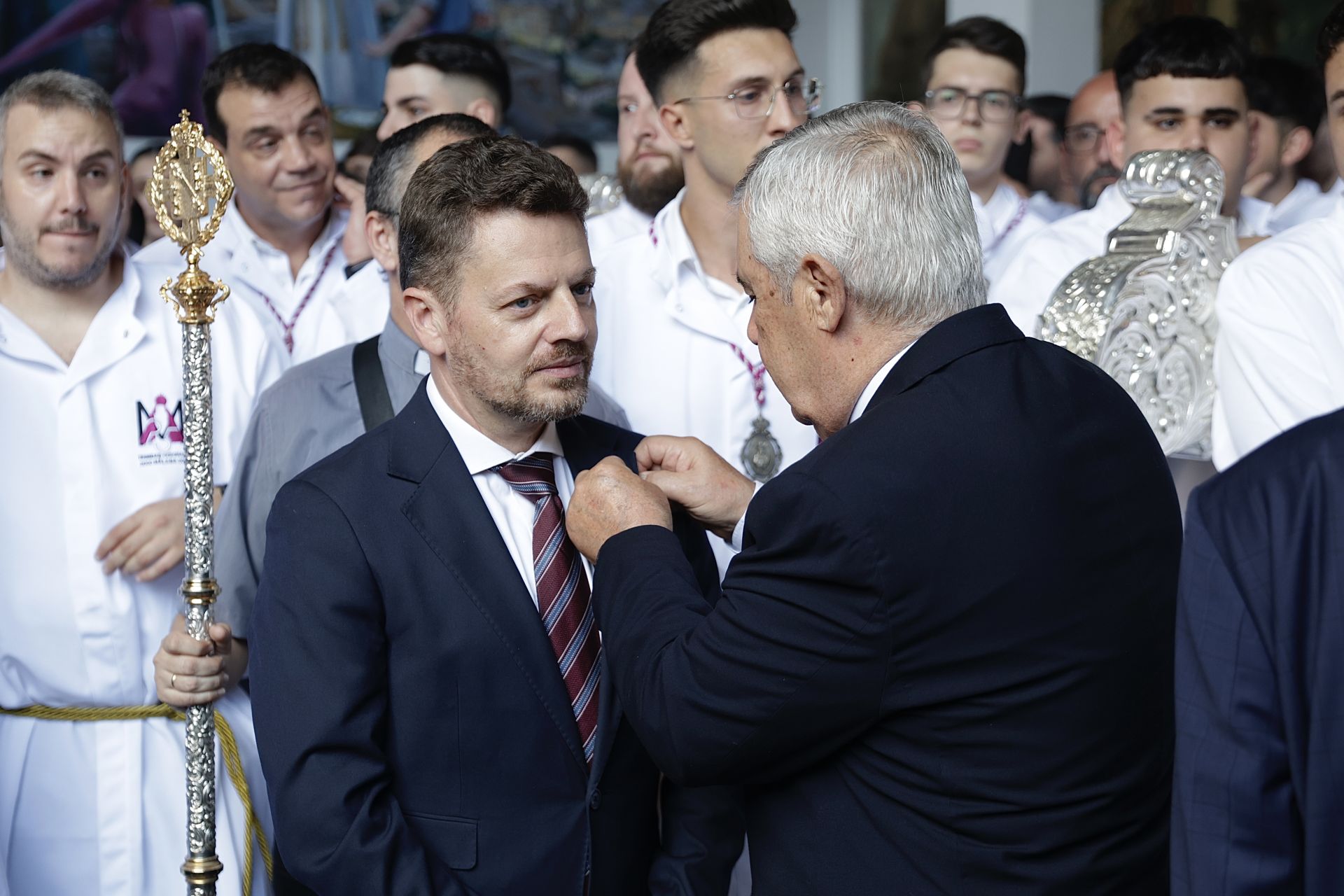 La procesión extraordinaria de la Virgen de la Trinidad, en imágenes