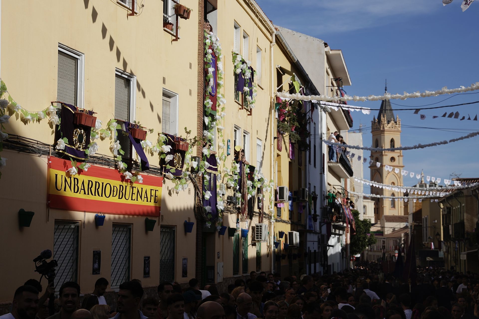 La procesión extraordinaria de la Virgen de la Trinidad, en imágenes