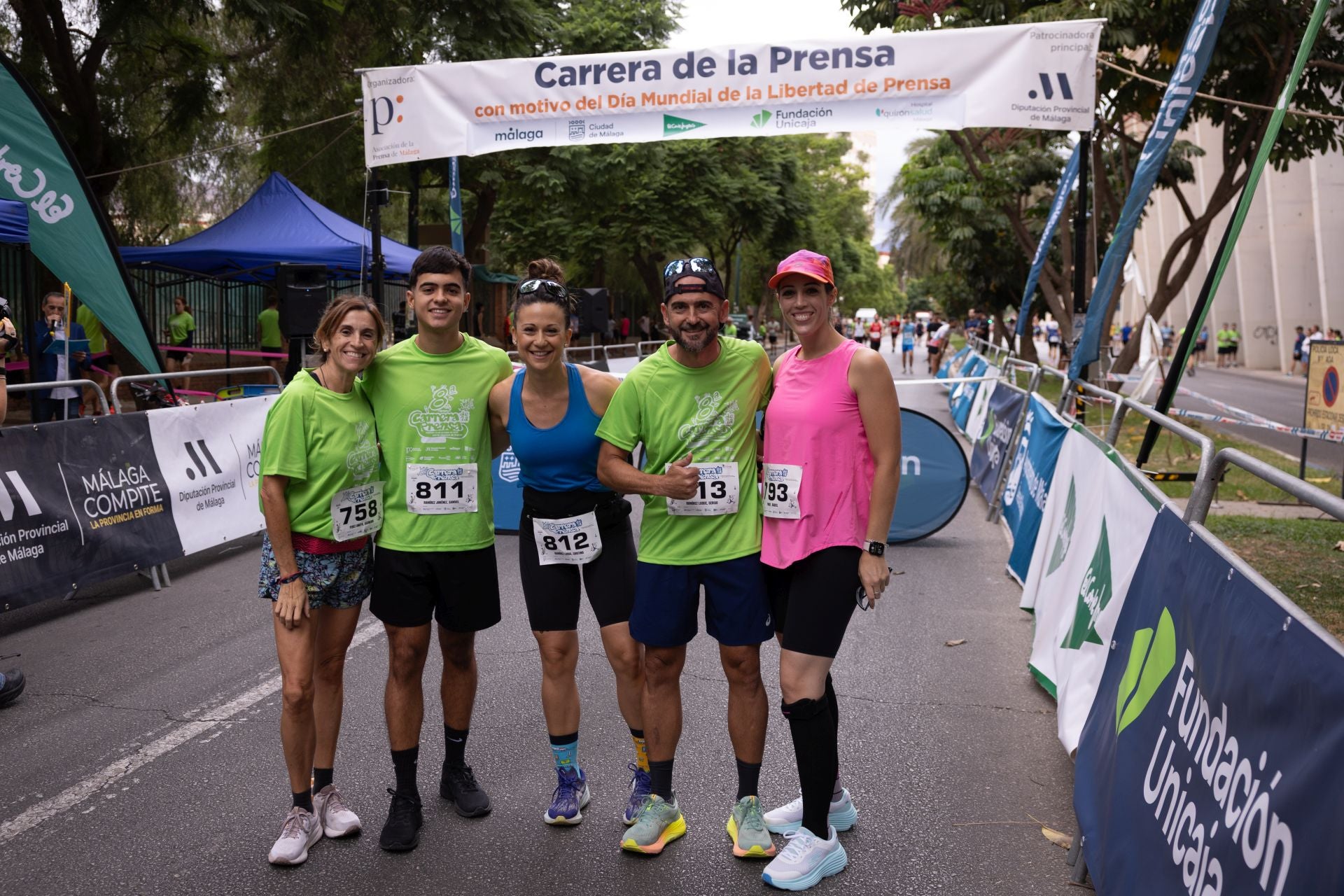 La VIII edición de la Carrera por la Libertad de Prensa, en imágenes