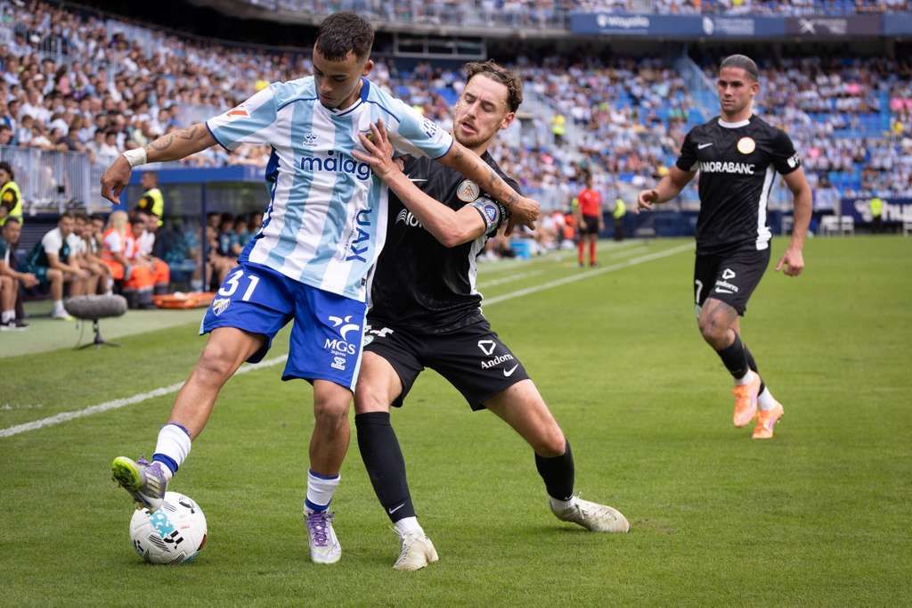 El Málaga-Andorra, en imágenes