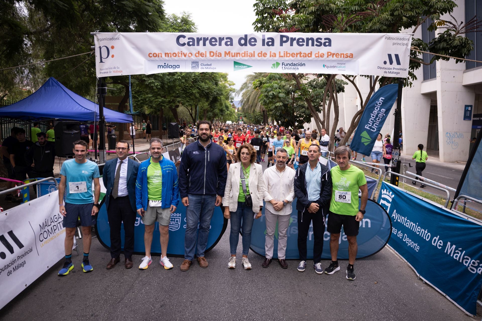 La VIII edición de la Carrera por la Libertad de Prensa, en imágenes
